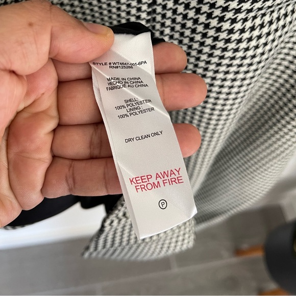 JASON WU Tweed Pattern Faux Wrap Blazer Dress Size Medium NWT - Picture 10 of 12